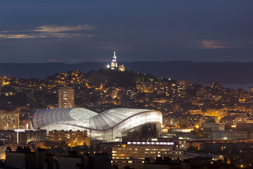 Le stade Velodrome de Marseille