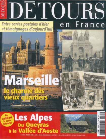 Couverture du magazine Détours-en-France