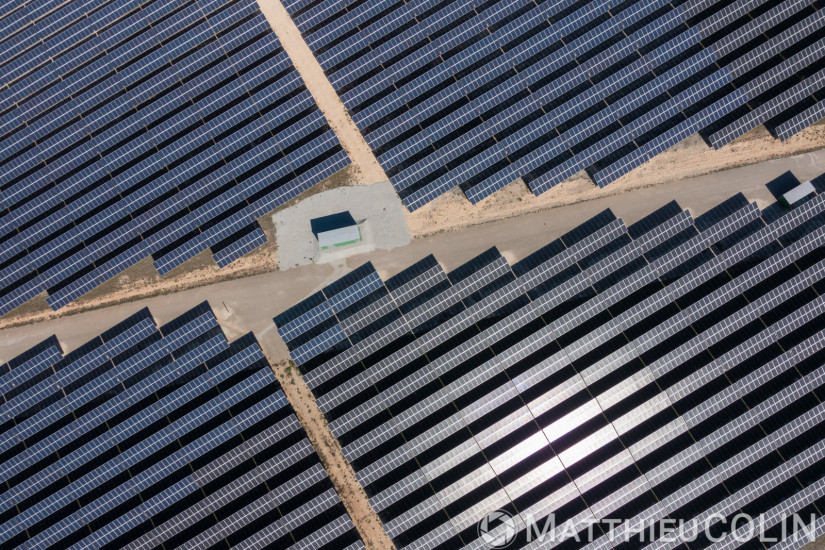 Centrale solaire photovoltaique au sol de Moussoulens