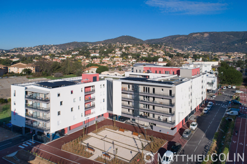Le lavandou (vue aérienne par drone)