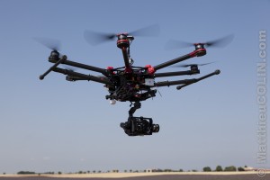 France, Alpes-de-Haute-Provence (04), drone Dji, S900, Phantom et Inspire pour la photo et la vidéo 4K professionnelle