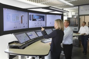 France, Bouches-du-Rhône  (13), Marseille, l'Estaque, Zac de Saumaty, ABB France, DCS Collaboration Arena