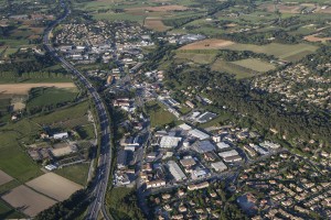 France, Bouches-du-Rhône (13), Venelles (vue aérienne)