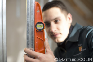 France, Var (83), Toulon,   CFA BTP, Centre de Formation d Apprentis Bâtiment Travaux Publics de Toulon, platrier plaquiste