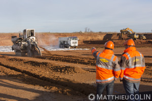 France, Gard (30), Garons, Zac de Mitra, site Campus, plateforme logistique Nexximmo, Colas Midi Méditerranée