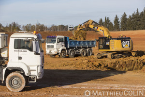France, Gard (30), Garons, Zac de Mitra, site Campus, plateforme logistique Nexximmo, Colas Midi Méditerranée
