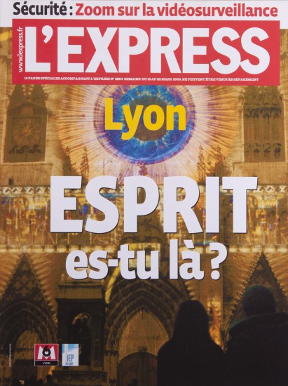 Couverture de l'Express. Lyon