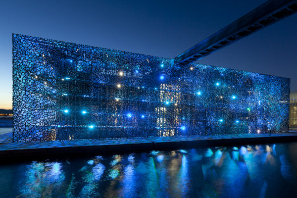 Musée des Civilisations de l’Europe et de la Méditerranée, architecte Rudy Ricciotti et Roland Carta
