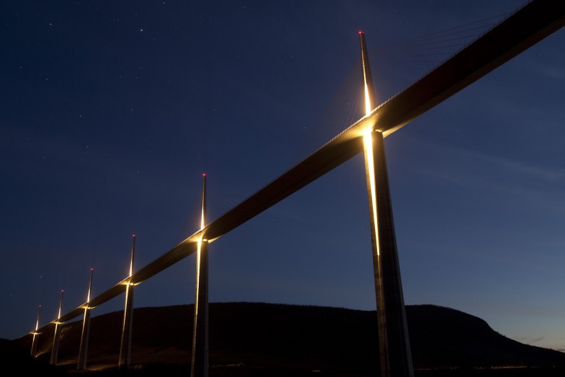 Viaduc de Millau, architecte Norman Foster