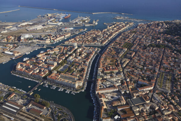 Vue aérienne – Urbanisme — Sète