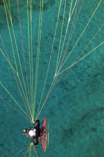 Pilote de paramoteur