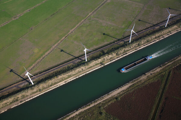 Vue aérienne – Environnement — Camargue