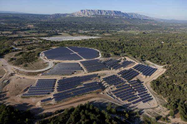 Vue aérienne – Environnement — Gardanne