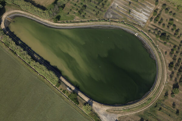 Vue aérienne – Environnement — Charleval