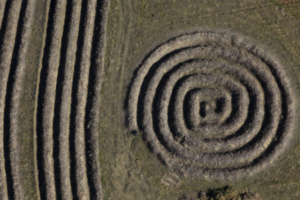 Vue aérienne – Agriculture — Niozelles