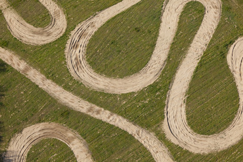 Terrain de quad, Luberon