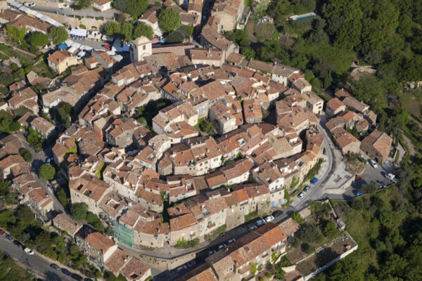 Vue aérienne – Village — Ramatuelle