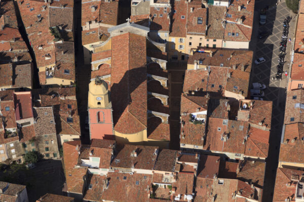 Vue aérienne – Village — Saint Tropez