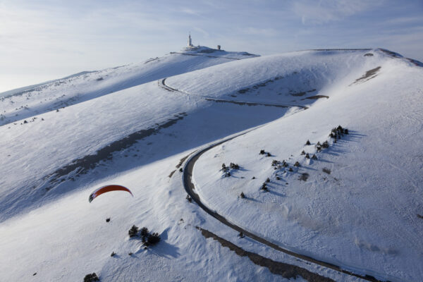 Vue aérienne – Paysage — Mont Ventoux