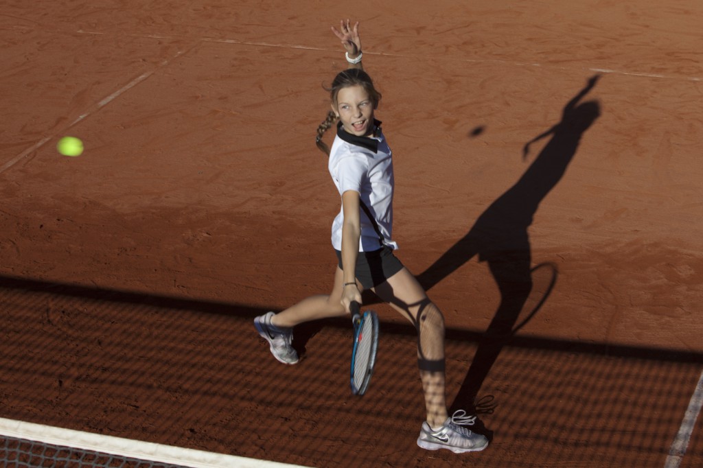 Joueuse de tennis