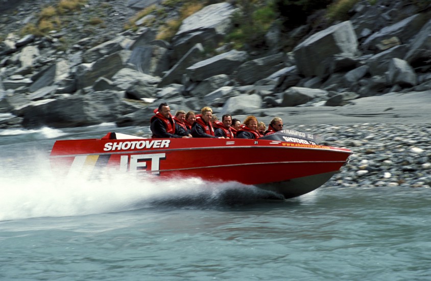 Nouvelle Zélande, jet boat