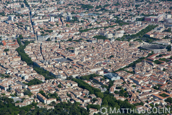 Vue aérienne – Urbanisme — Nîmes