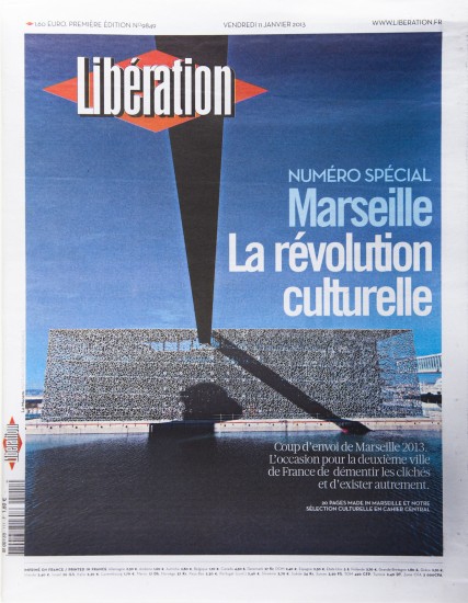 Une du journal Libération