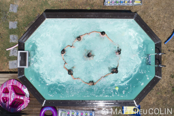 Piscine jeu d’eau