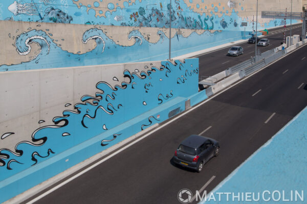 Marseille, Montolivet, L2 autouroute urbaine