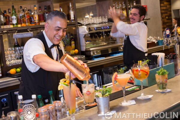 Bar du restaurant le Quai du 7ème