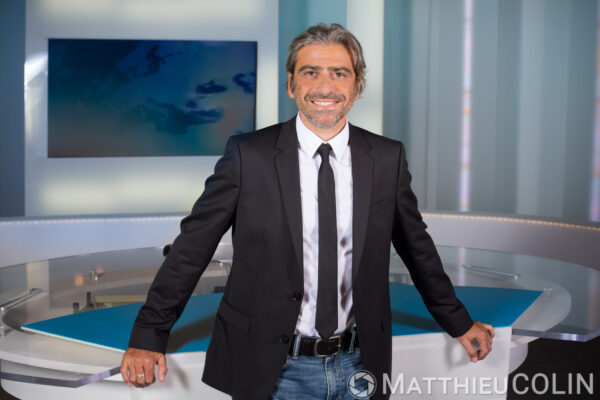 Portrait du journaliste Olivier Gerbi