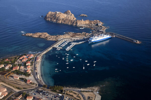 Vues aériennes de Corse