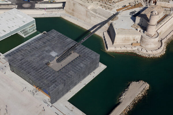 Photos aériennes du Mucem de Marseille
