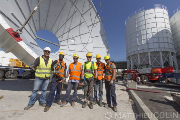 Photo de groupe BTP