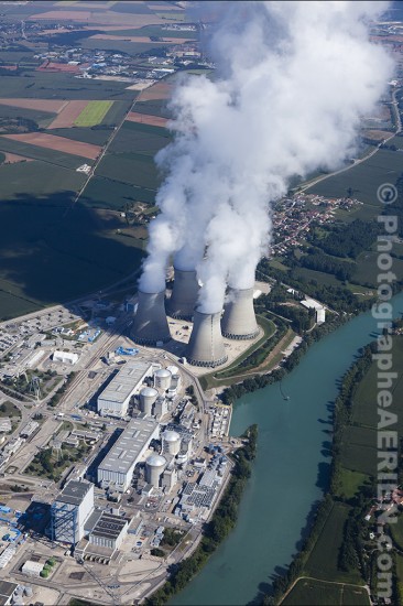 Centrale nucléaire du Bugey.