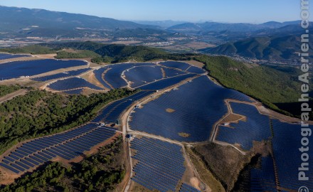 Parc solaire de la Colle des Mees