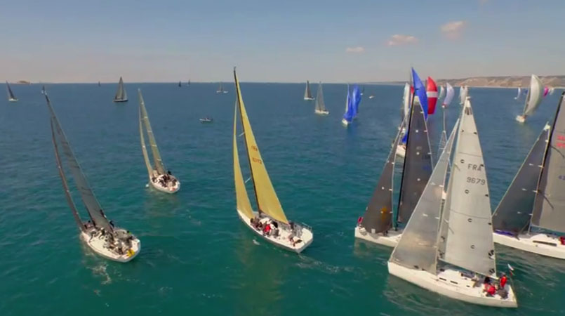 Vidéo en drone de la régate de la Snim 2015