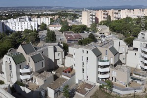 France, Bouches-du-Rhône (13), Vitrolles, Résidence Logis Méditerranée, Les Hermes