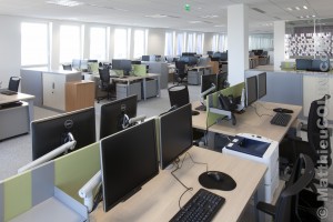 France, Bouches-du-Rhône  (13), Marseille, Euromed ou euroméditerranée, la Joliette, Euromed Center, immeuble de bureau Astrolabe, Mgen, 3000 m2 de bureau, mobilier de bureau Majencia