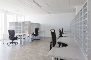 France, Bouches-du-Rhône  (13), Marseille, Euromed ou euroméditerranée, la Joliette, Euromed Center, immeuble de bureau Astrolabe, Mgen, 3000 m2 de bureau, mobilier de bureau Majencia