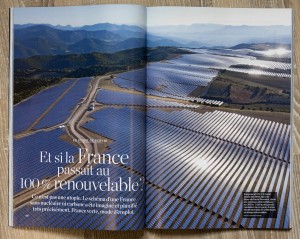 National Geographic France - Centrale solaire Mees -Vue aérienne