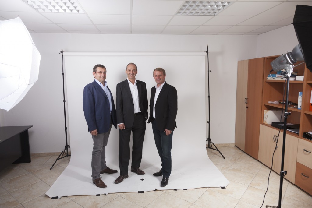 Gignac-la-Nerthe. Groupe VIAL, Thierry Chatin, DG associé, Thierry Rousseau, PDG Vial et Erick Thomas, DG associé