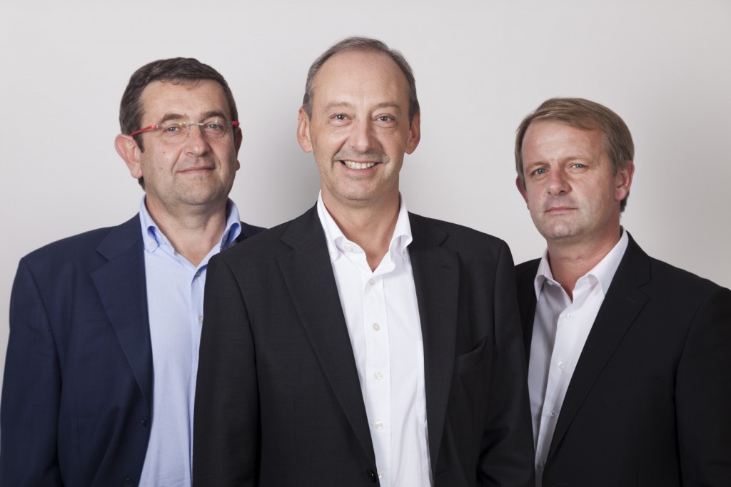Gignac-la-Nerthe. Groupe VIAL, Thierry Chatin, DG associé, Thierry Rousseau, PDG Vial et Erick Thomas, DG associé