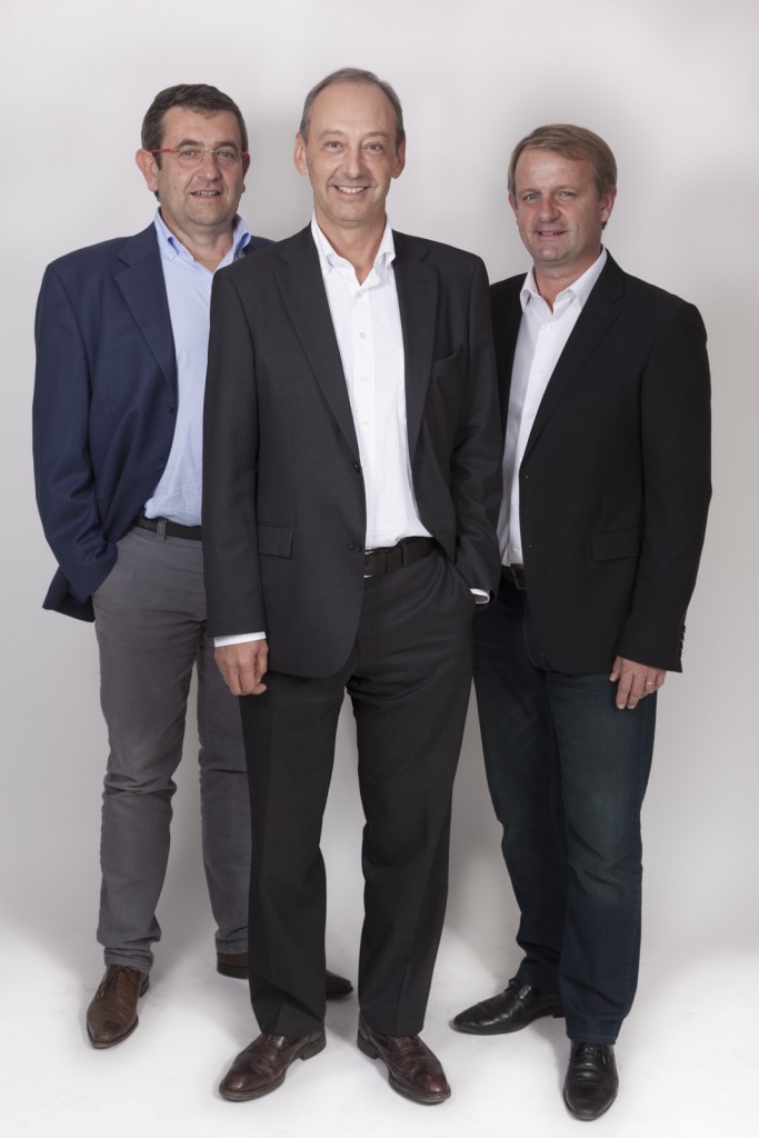 Gignac-la-Nerthe. Groupe VIAL, Thierry Chatin, DG associé, Thierry Rousseau, PDG Vial et Erick Thomas, DG associé