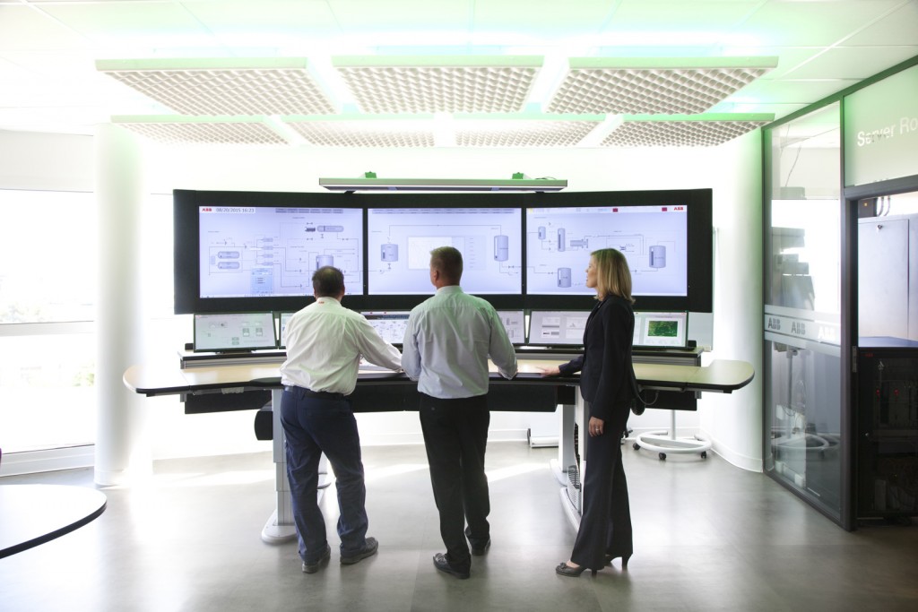 France, Bouches-du-Rhône (13), Marseille, l'Estaque, Zac de Saumaty, ABB France, DCS Collaboration Arena
