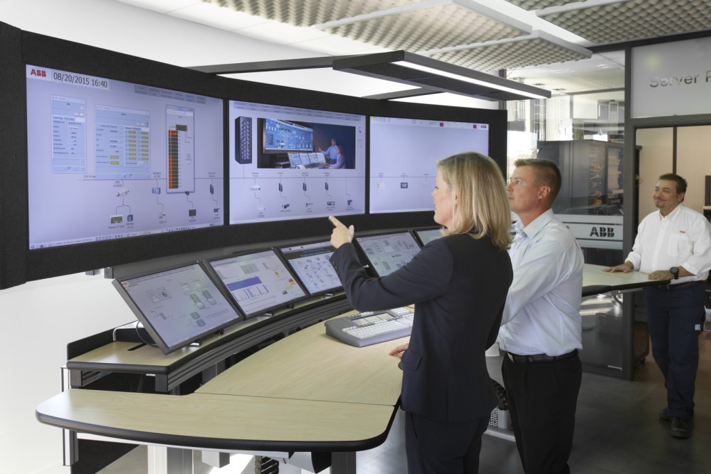 France, Bouches-du-Rhône (13), Marseille, l'Estaque, Zac de Saumaty, ABB France, DCS Collaboration Arena