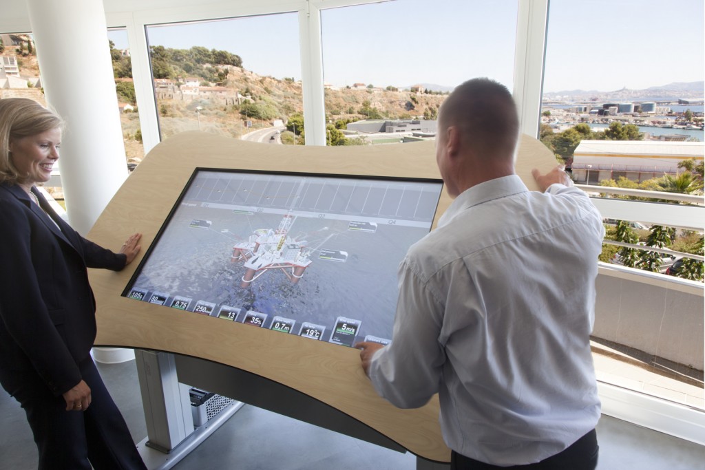 France, Bouches-du-Rhône (13), Marseille, l'Estaque, Zac de Saumaty, ABB France, DCS Collaboration Arena