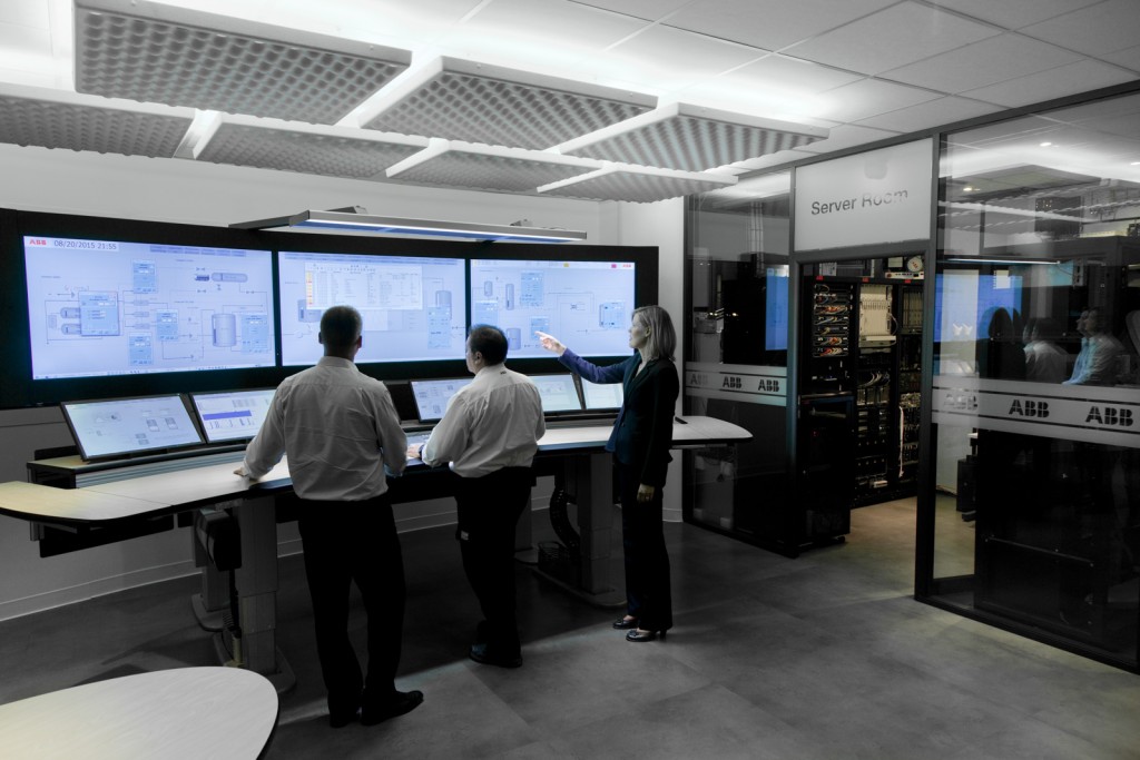 France, Bouches-du-Rhône (13), Marseille, l'Estaque, Zac de Saumaty, ABB France, DCS Collaboration Arena