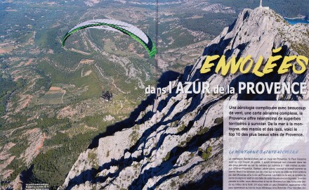 Paramoteur.  Sainte Victoire