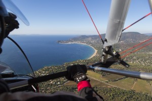 Vue aérienne du Var